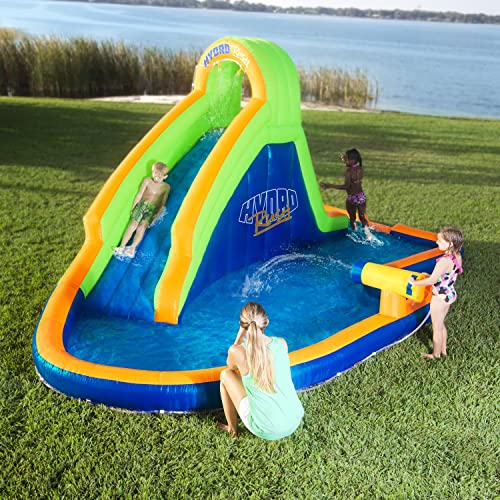 Blast Zone Hydro Rush Inflatable Water Park with Blower